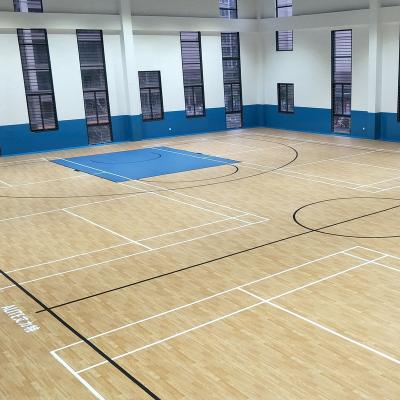 China Customize Your Own Logo On Vinyl Sports Flooring For Universal Sports Court Y-59170 for sale