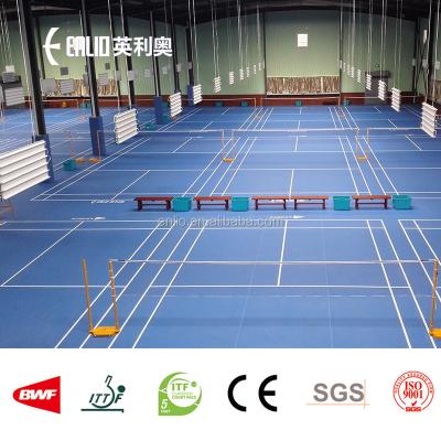 China Indoor Indoor Badminton Court Badminton Court Floor Mat for sale