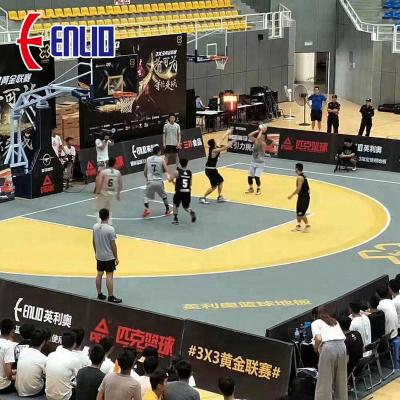 China Increase Cushioning Over 30 Percent FIBA ​​Approved Multi Purpose Basketball Floor Street Backyard Court for sale