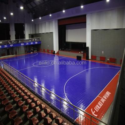 China PP basketball interlocking floor/futsal floor/interlock floor for sale