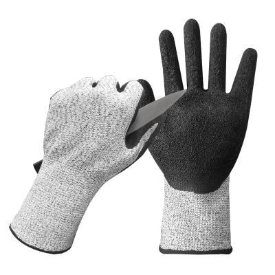 China New HPPE Anti-Slip Fiberglass Scratching Cut - Proof Level 5 Resistance Cut Gloves for sale