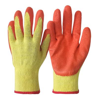 China Good quality 10G anti-slip latex coated gloves safety gloves cheap work gloves for sale for sale