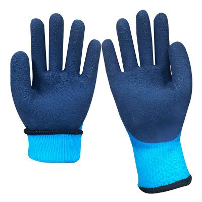 China Water Proof Double Latex Coated Waterproof Industrial Gloves for sale