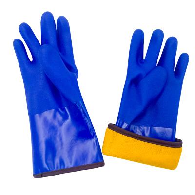 China High Quality PVC Anti-Slip Long Safe Working Gloves Resistant PVC Oil And Chemicals Household Gloves for sale