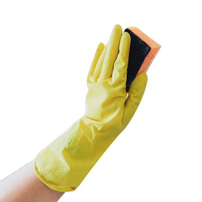 China Water Proof Wholesale Household Use Silicone Rubber Cleaning Gloves for sale