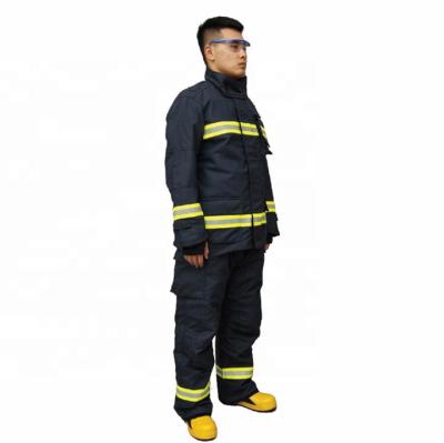 China Separate Fire Fighting Suit Fire Fighter Aramid Fire Extinguishing Fire Uniform Forest Fire Fighting Equipment for sale