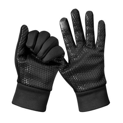 China Anti-skid 2020 New Fashion Motorcycle With Silicone Rubber Protective Tab Finger Touch Screen Non-Slip Velvet Scratched Gloves To Keep W for sale