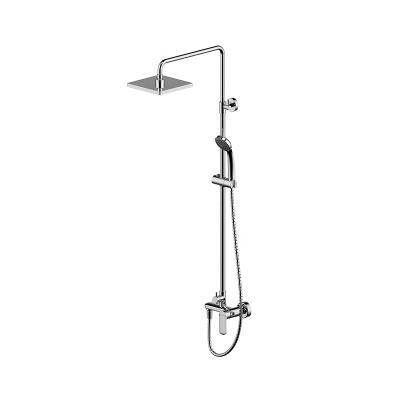 China Metered Faucets Water Saving Bathroom Decoration Rain Shower Bath Ceiling Mounted Faucet F9125183CP-A-RUS for sale