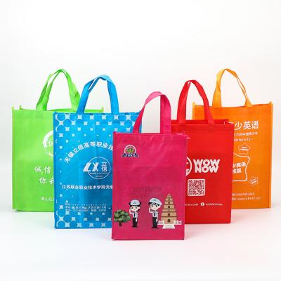 China Hot Sale Eco Friendly 100% Biodegradable Recyclable 100 Gsm Non Woven Shopping Bag for sale