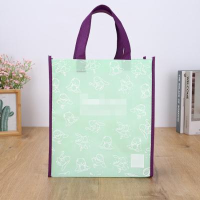 China Recyclable High Quality Hot Sales Promotion Custom Logo Large Capacity Non Woven Shopping Bag for sale