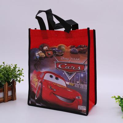 China Custom Recyclable Reusable Laminated Non Woven Industrial Polypropylene Supermarket Non Woven Bag for sale