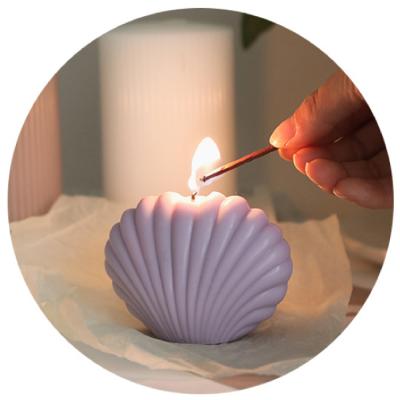 China Scented Conch Candles Decor Shell Shape Aromatic Candles Room Decoration Shooting Background Props Birthday Gifts Party Candle Scented Conch Candles Decor for sale