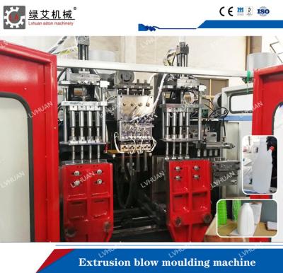 China Detergent Blazende Machine van de Flessenextruder met Hogere Capaciteitsproductie Te koop