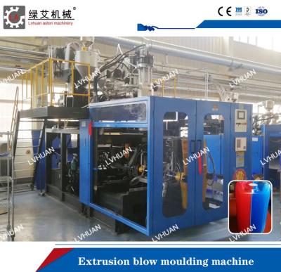 China 50L Plastic Drum Blow Molding Machine Single Station Touch Screen Operation for sale