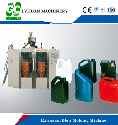 China High Speed Extrusion Blow Molding Machine , 500ml - 5000ml Plastic Bottle Extruder for sale