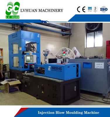 China High Speed Injection Blow Moulding Machine Blue Color Excellent Design for sale