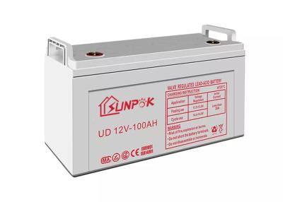 China van het Lood Zure Batterijen van 12v 100ah 200ah 250ah geltype Zonnebatterijen Te koop