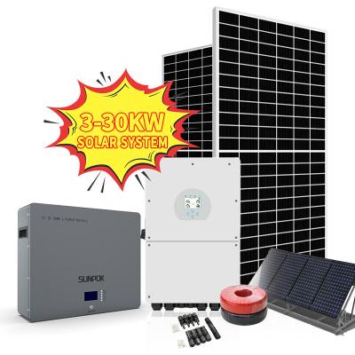 Chine 200AH Off Grid Hybrid Power System 5KW 10KW 15KW Off Grid Hybrid Inverter à vendre