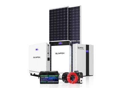 China Hybrid Industrial Home Solar Energy System 3kw 3000w 5kw 10kw With Lithium Battery for sale