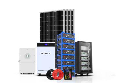 China 40kw 50kw 100kw Hybrid Off Grid Pv Solar Power System Complete Kit for sale