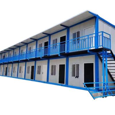 China 2022 Modern Fully Assembled Modular Double Bedrooms Luxury Prefab Container Houses Customized for sale