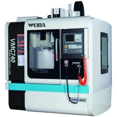 China Popular VMC740 WEIDA Vertical CNC Machining Center With Low Price 16 Tools for sale