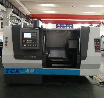 China Factory WEIDA CNC SLOPE BED LATHE TCK-50 for sale