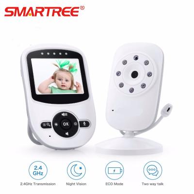 China Factory direct sale 2.4 inch NIGHT VISION wireless video baby monitor with camera for sale