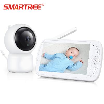 China Newest Handsome 5 Inch PAN-TILT Cheap Price Baby Monitor With SD Card Slot for sale