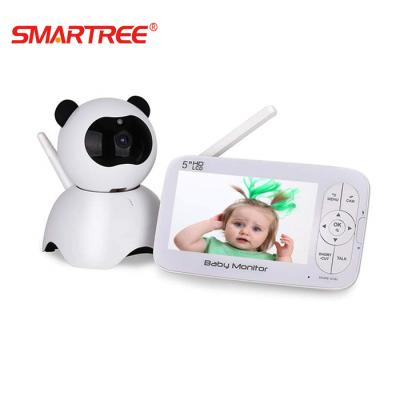 China 5 Inch Amazon Item Hot Pan/Newest HD 720P Tilt Baby Monitor. newest baby monitor factory SM050 for sale