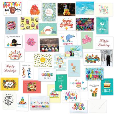 China Europe Create Modern Custom Handmade Small Paper Greeting Cards for sale