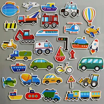 China Custom Quantity 1 Pc Transportation Tool 0.1 Dollars Funny Tool Car Soft Transportation Fridge Magnets for sale