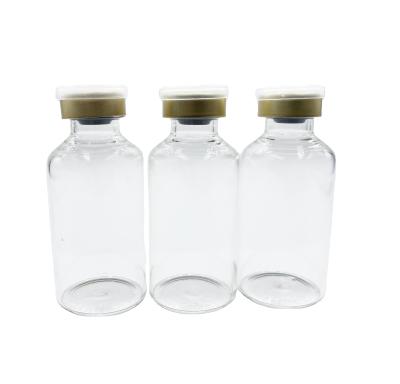 China Personal Care 1ml Glass Perfume Vial Clear Injection Tubular Cosmetic Glass Vial for sale