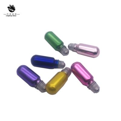 China Cosmetic Package High Quality Empty 3ml Rollerball Perfume Glass Bottle Rollerball Bottles 10ml for sale