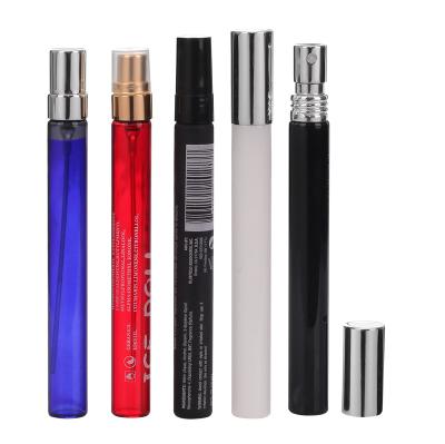 China Continuous Colorful Personal Care Pen Shape Clear Perfume Spray Empty Perfume Bottles for sale