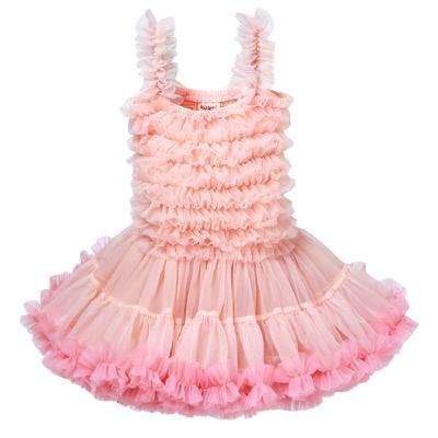 China Wholesale High Quality Breathable Cake Skirt Girl Birthday Child Princess Dress Baby Baptism Dress for sale