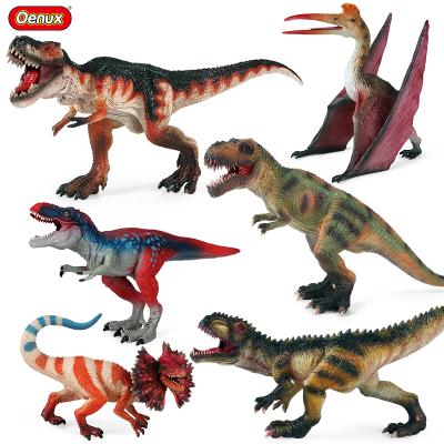 China Wholesale Jurassic Toy Rex Dilophosaurus Model Kids Collection Gift Action Figures Dinosaur Model Toy Oenux Dinosaur Pterosaur Tyrannosaurus for sale