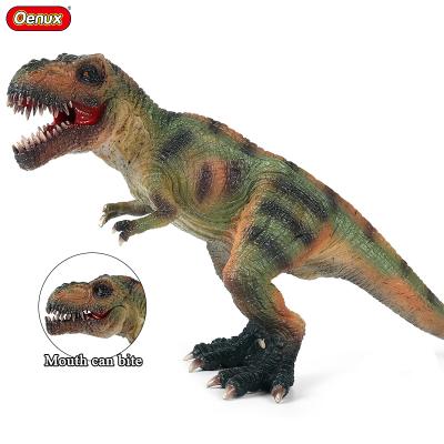 China Oenux Dinosaur Toy Dinosaur Action Numbers Tyrannosaurus Rex Model Toy Home Decoration Jurassic Children Gift Wholesale Size Large Simulation Model for sale