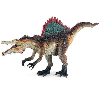 China Oenux Wholesale PVC Dinosaur Action Number Spinosaurus Model Kids Early Collection Education Christmas Gift Spinosaurus Model Simulation for sale