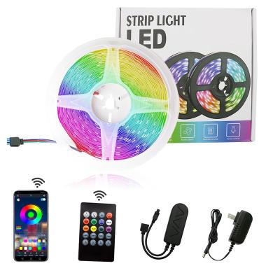 China modren dropshipping 5m digital rgb led flexible flexible ribbon tube strip work light maker ceiling control for sale