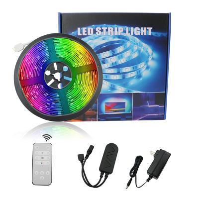 China Residential RGBC Led Flexible Multicolor Music Sync Rainbow Strip Light Super Bright PVC With App RGB Outdoor for sale