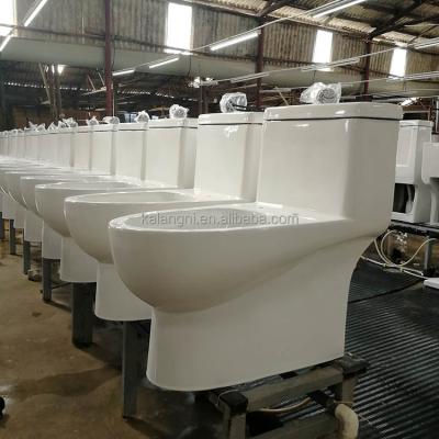 China New Next Double-flow Bathroom Low Water Tank Trap Toilet Short One-Piece Toilet Bowl s for sale