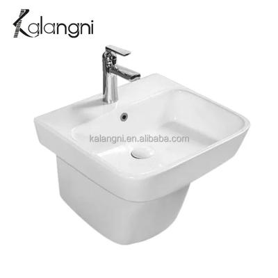 China Easy Clean Cheap Wash Sink Sanitary Ware Wall Hung Basin Bathroom Wc Wash Ceramic Sink for sale