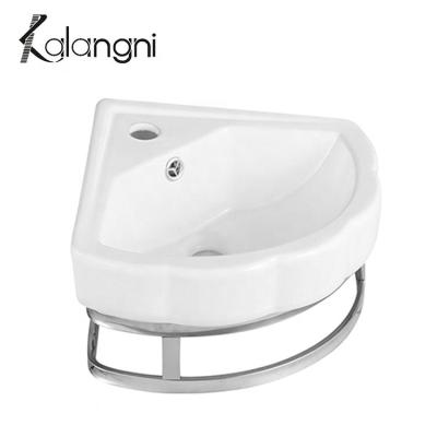 China Free Wall Hung Mount Basin Bathroom Sink Modern European Style Small for sale