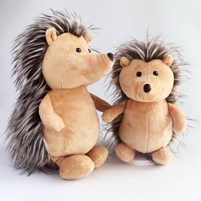 China Handmade High Quality Different Size OEM Plush Toys Hedgehog Wild Custom Soft Toy for sale