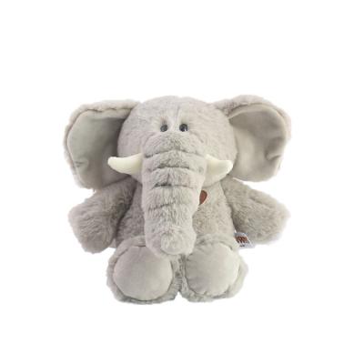 China Customized cute handmade elephant gry soft plush stuffed animal toy for sale