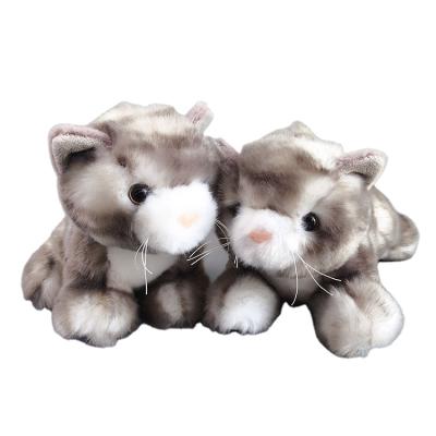 China Promotional Or Gift The Last Cat Is Realistic And High Quality Simulation Plush Cat Toys for sale