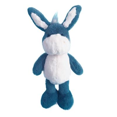 China 2020 Funny Hot Selling Cute Kawaii Blue Plush Donkey Stuffed Toy for sale