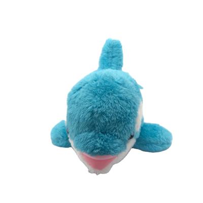 China Latest Design Promotional Dolphin Plush New Products Promotional Or Gift Blue Toy for sale