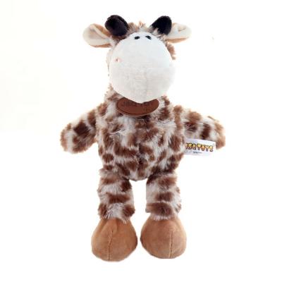 China Lovely Funny Soft Animal Stuffed Plush Giraffe Soft Toys For Kids for sale